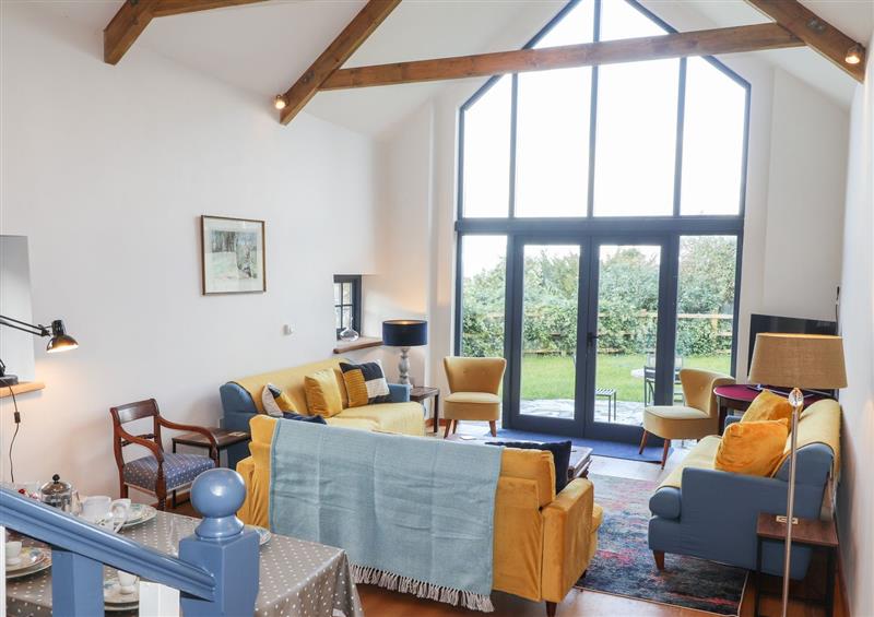 Enjoy the living room at Mill Cottage, Newport