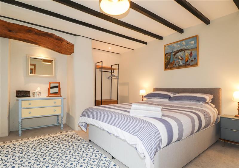 One of the bedrooms at Mill Cottage, Newport