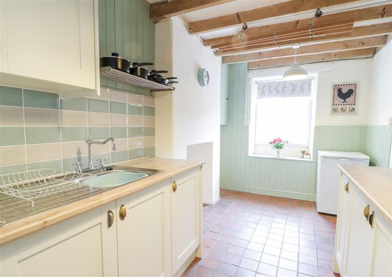 This is the kitchen at Mill Cottage, Penrhyndeudraeth