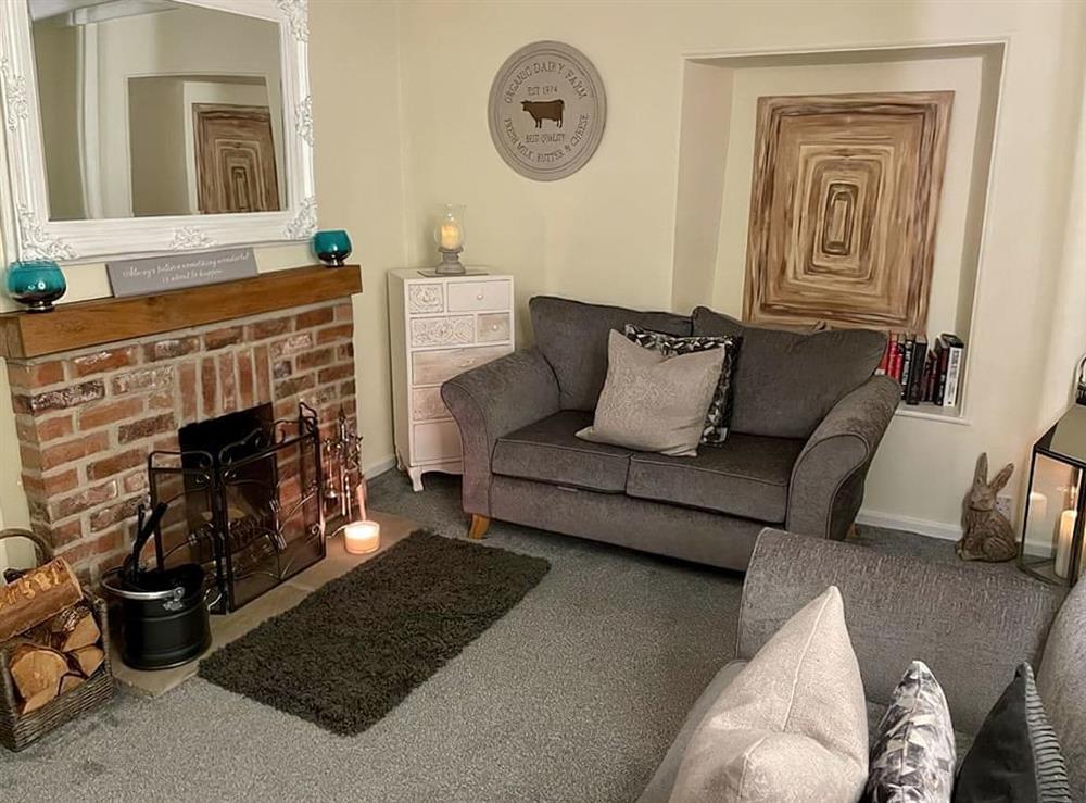 Living room at Mill Cottage in Pickering, North Yorkshire