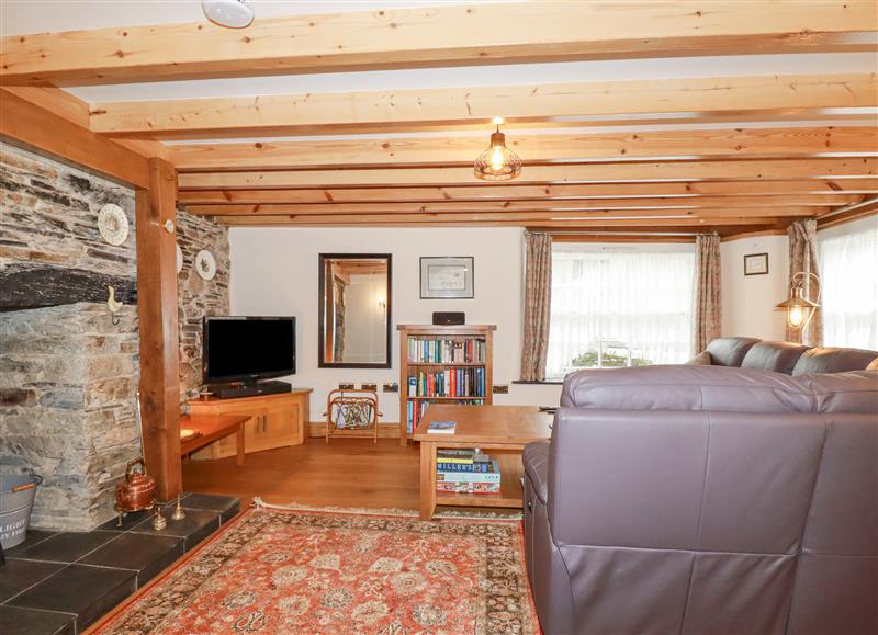 Enjoy the living room at Mill Cottage, St Neot