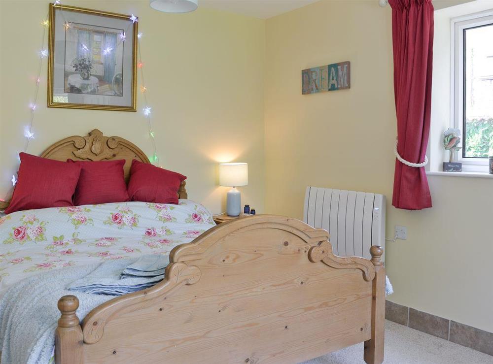 Comfortable double bedroom at Mill Cottage in Stillington, near York, North Yorkshire