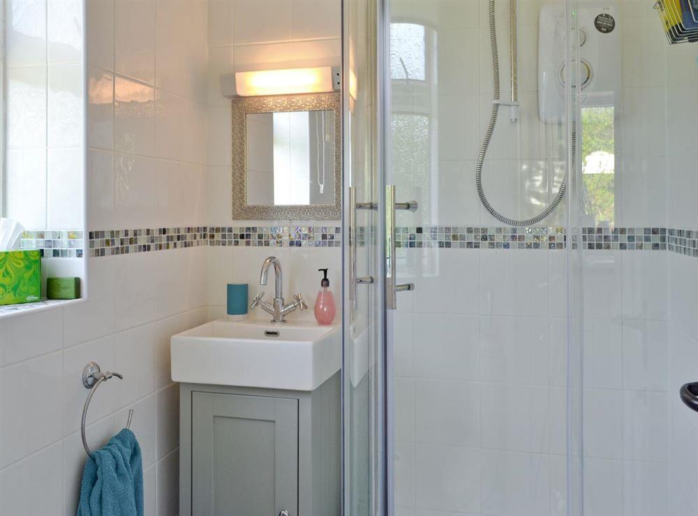 Fully tied shower room at Mill Cottage in Stillington, near York, North Yorkshire