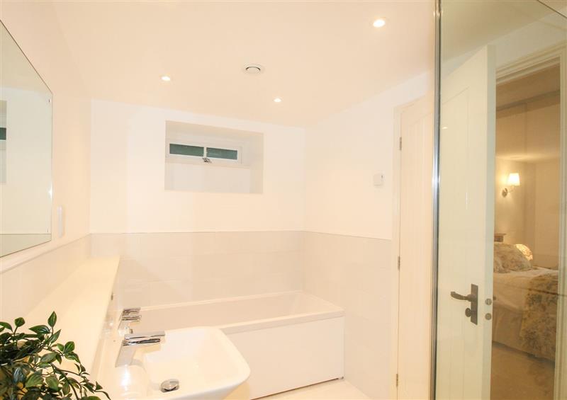 This is the bathroom at Mill Cottage, Upwey