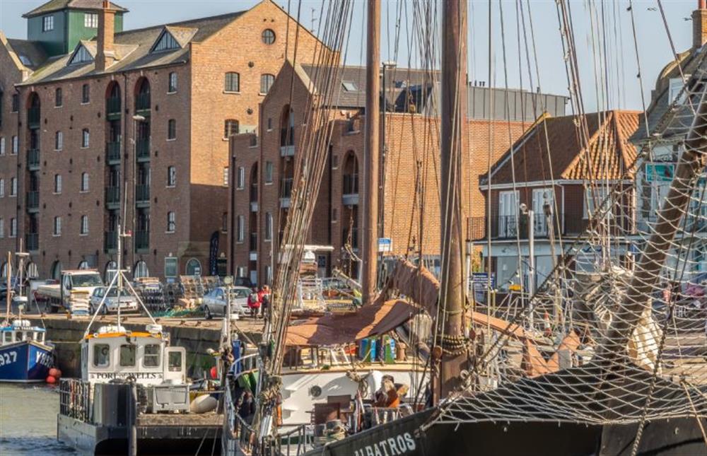 The town’s bustling quay