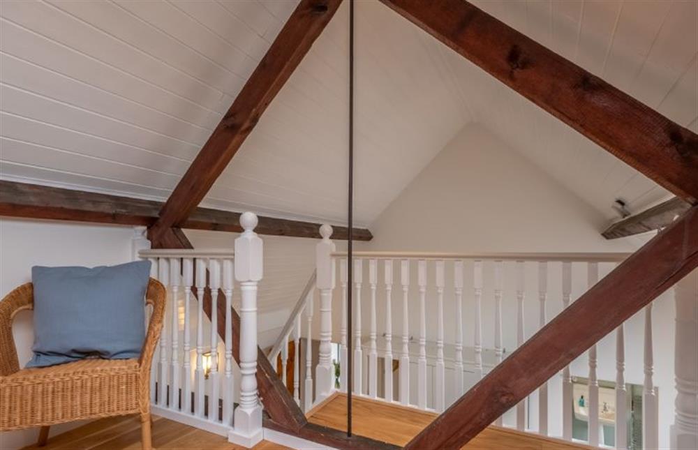 Vaulted ceiling in the mezzanine