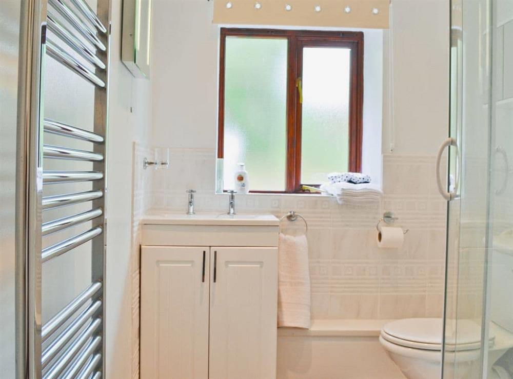 Shower room at Oak View Cottage, 