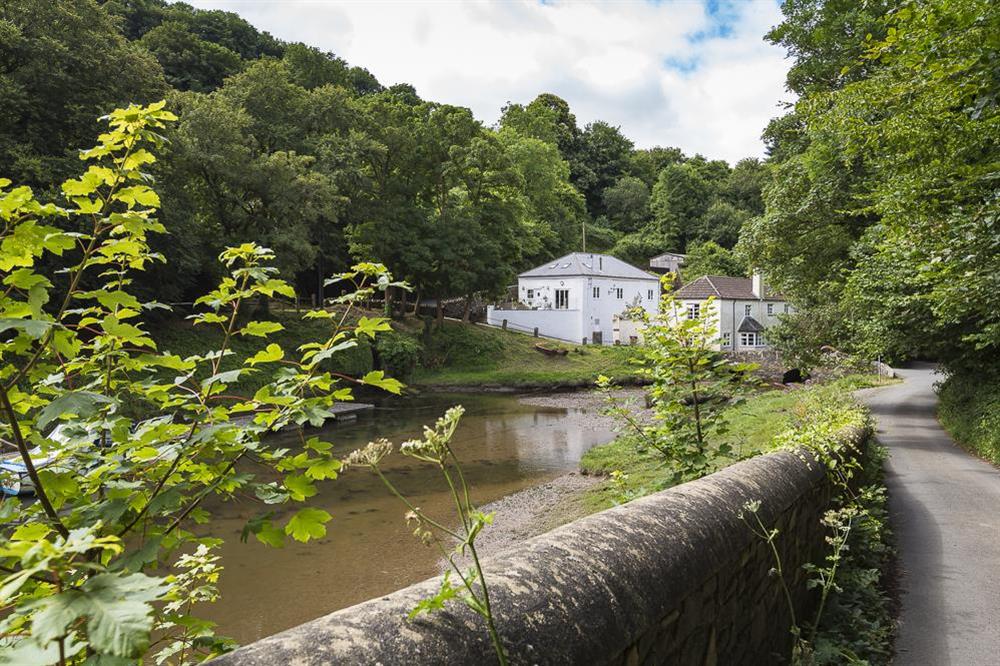 The setting of Mill Grange at Mill Grange in , Dartmouth