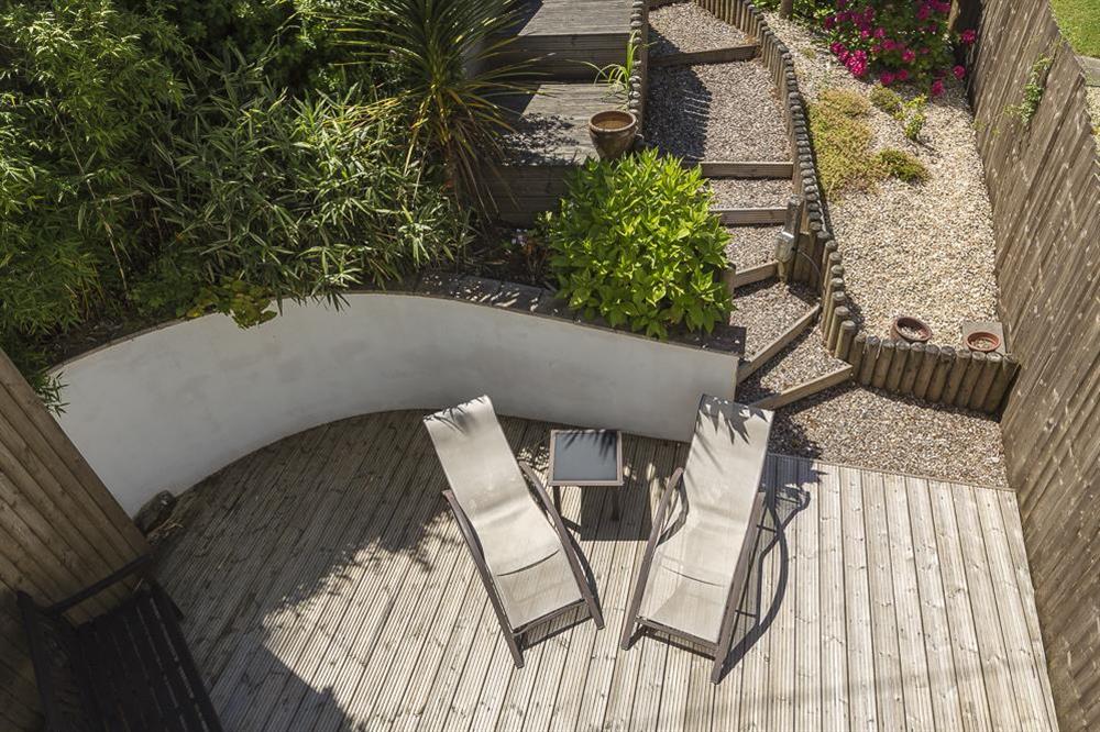 Views of the decking at Mill Grange in , Dartmouth