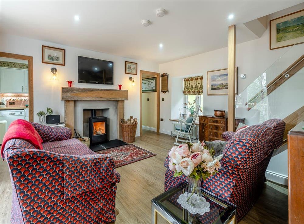 Living area (photo 2) at Mill Hill Cottage in Lamington, near Biggar, Lanarkshire