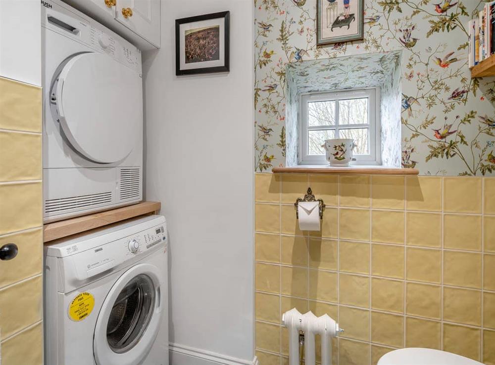 Utility room at Mill Hill Cottage in Lamington, near Biggar, Lanarkshire