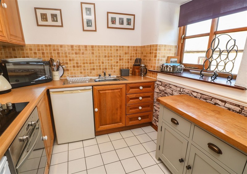 This is the kitchen at Mill House Barn, Gulval near Penzance