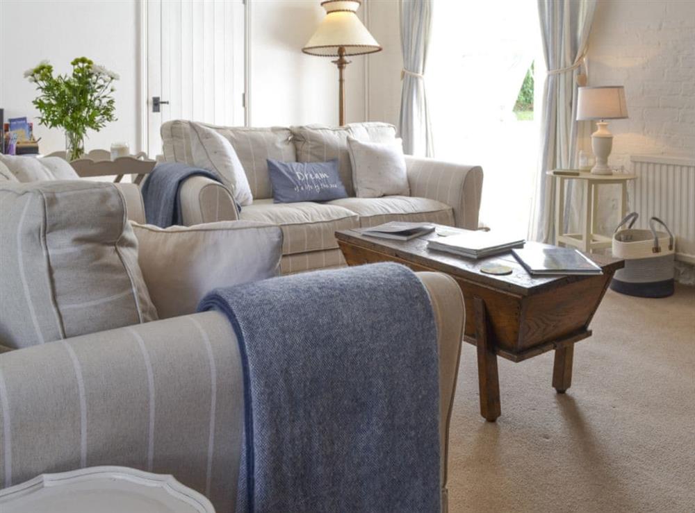 Comfy seating within living room at Mill House in Docking, near Hunstanton, Norfolk