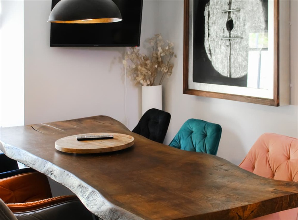 Dining Area at Mill House in Falmouth, Cornwall