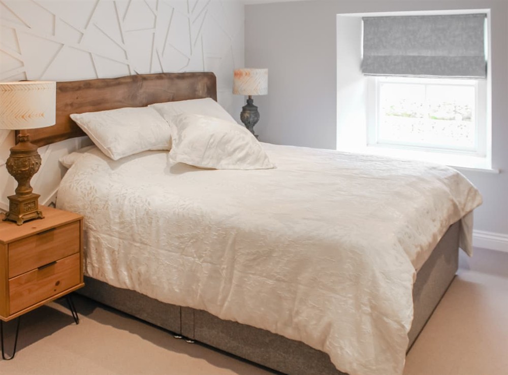 Double bedroom at Mill House in Falmouth, Cornwall