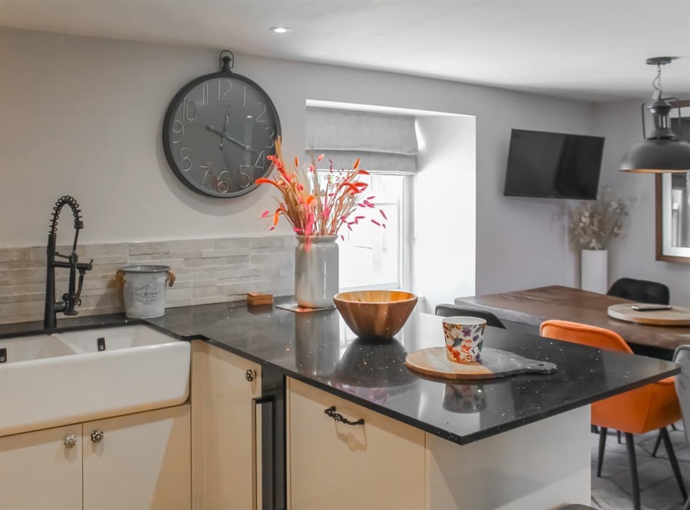 Kitchen at Mill House in Falmouth, Cornwall