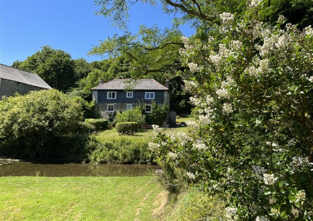 Mill House on the creek at Mill House in Fowey