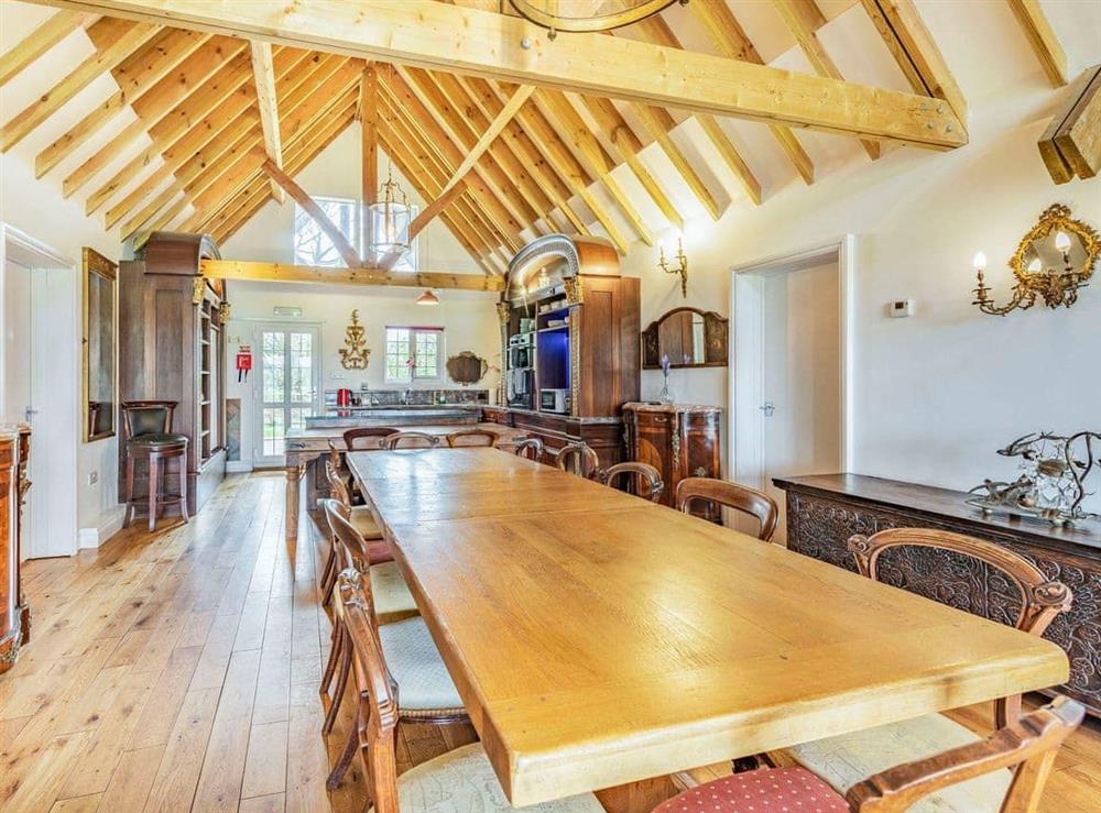 Dining Area at Mill House on the Brooks in Hardham, West Sussex