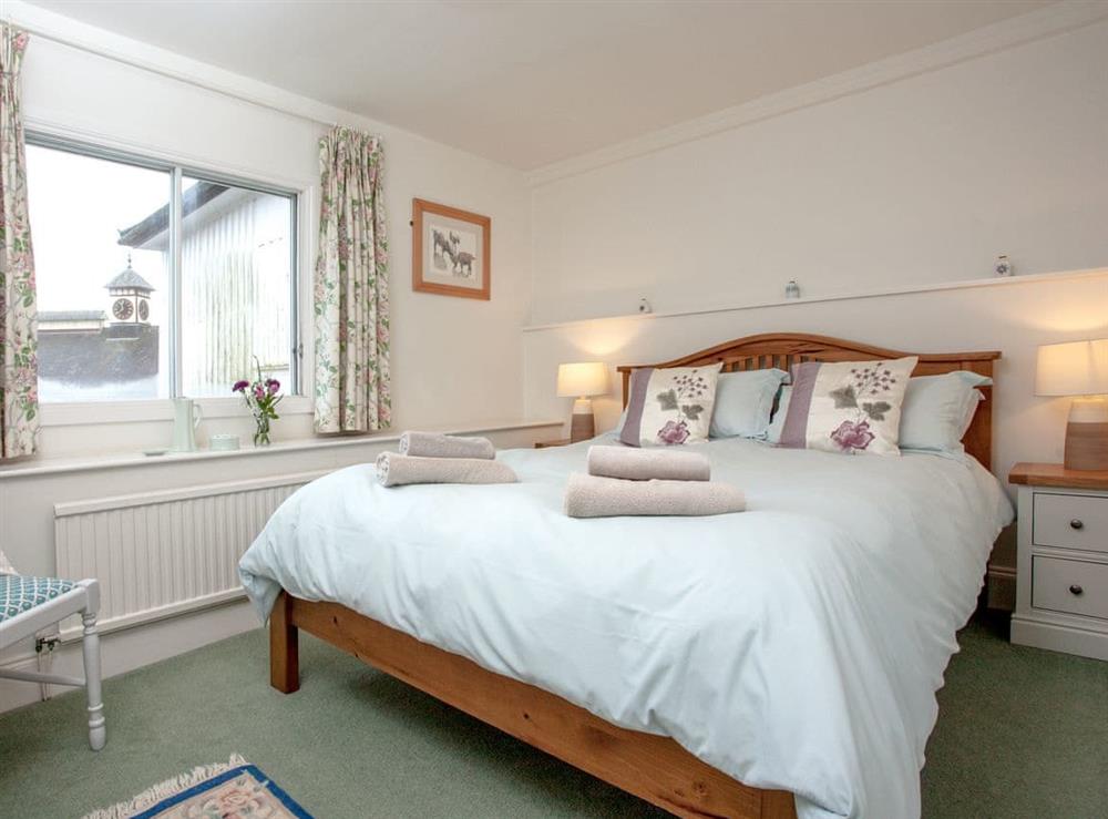 Double bedroom at Mill Leat in Bow Creek, Nr Totnes, South Devon., Great Britain