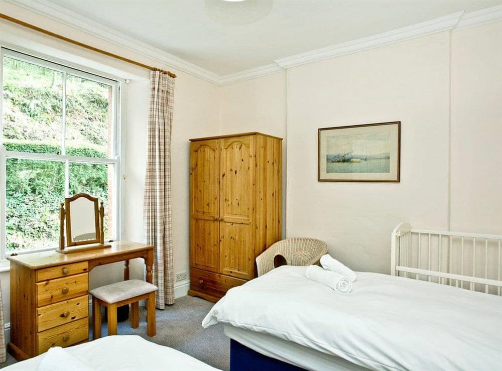 Charming twin bedroom (photo 2) at Mill Lodge in Bow Creek, Nr Totnes, South Devon., Great Britain