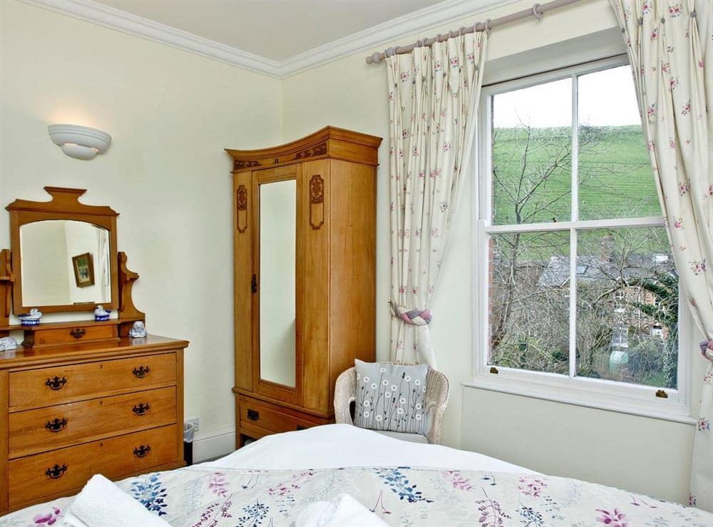 Comfortable double bedroom with en-suite (photo 2) at Mill Lodge in Bow Creek, Nr Totnes, South Devon., Great Britain