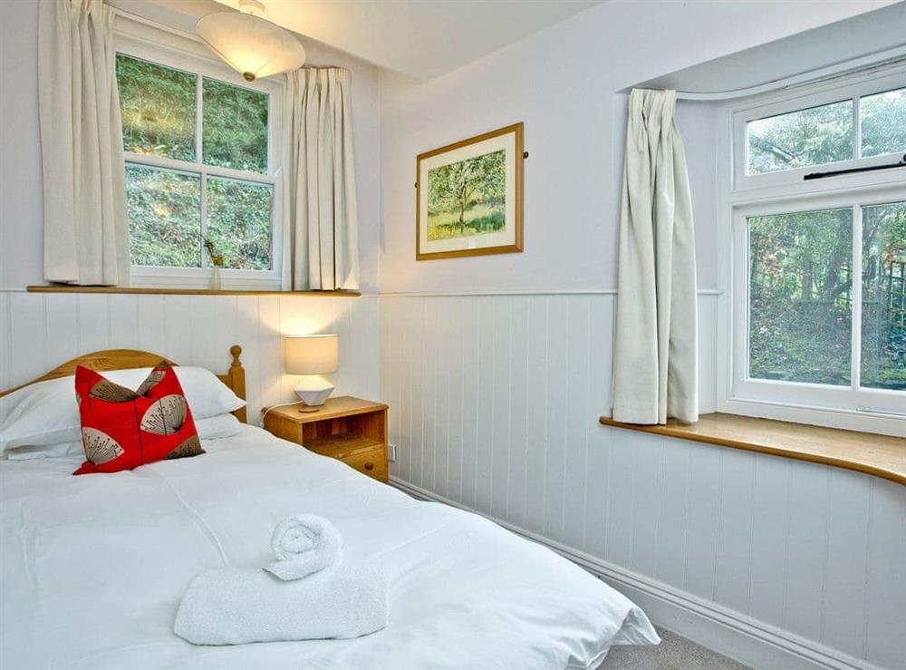 Cosy single bedroom at Mill Lodge in Bow Creek, Nr Totnes, South Devon., Great Britain