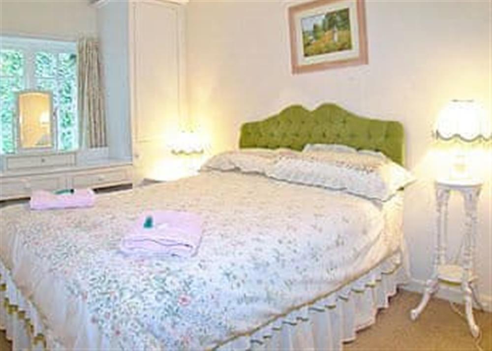 Double bedroom at Mill Pool in Great Torrington, North Devon., Great Britain