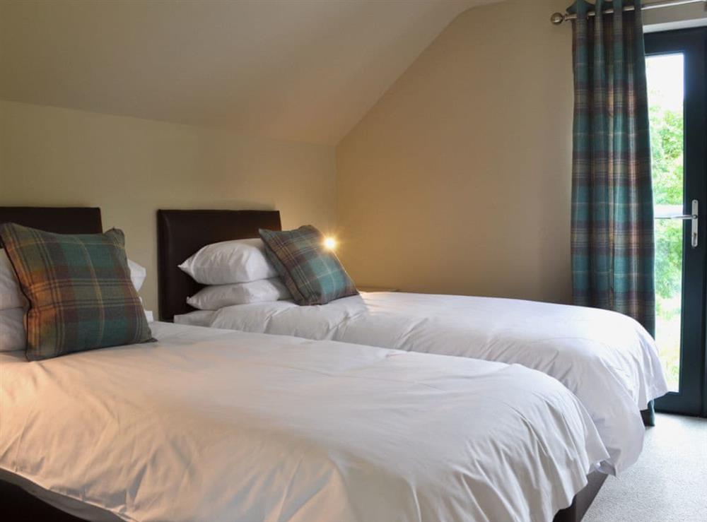 Twin bedroom at Lodge 3, 