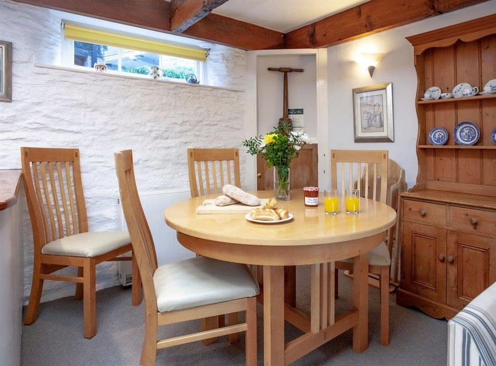 Dining Area at Mill Spring in Bow Creek, Nr Totnes, South Devon., Great Britain