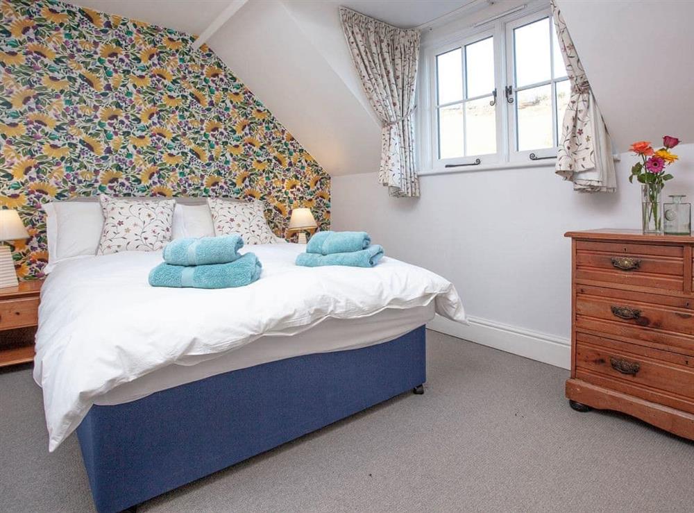 Double bedroom at Mill Spring in Bow Creek, Nr Totnes, South Devon., Great Britain