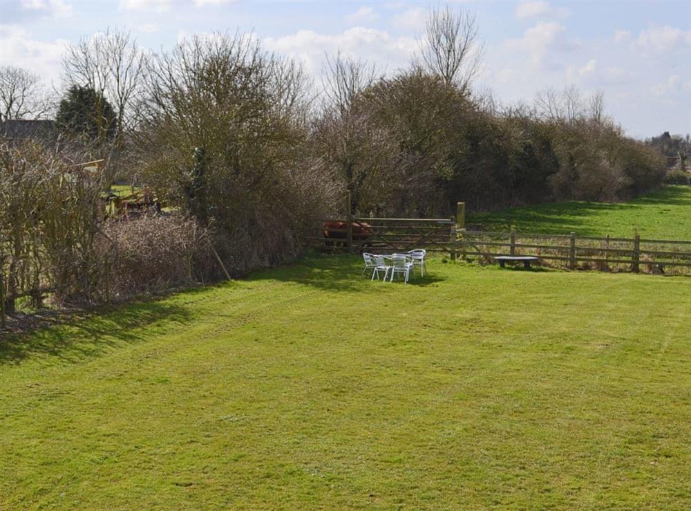 Garden at Mill Stone Cottage in Nr. Chapel St Leonards, Lincolnshire