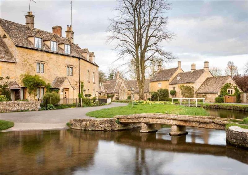 The setting around Mill Stream Cottage at Mill Stream Cottage, Lower Slaughter