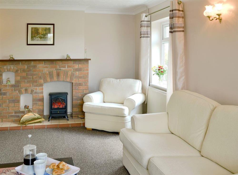 Cosy living room at Mill View in Neatishead, near Horning, Norfolk