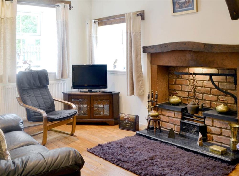 Living room with character at Mill Wheel Cottage in Glenmidge, near Dumfries, Dumfries & Galloway, Dumfriesshire