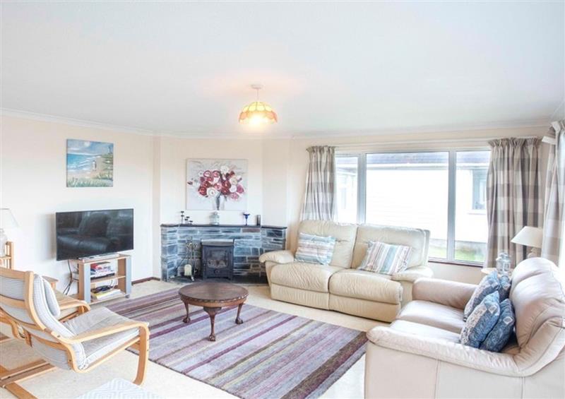 This is the living room at Millbank, Polzeath