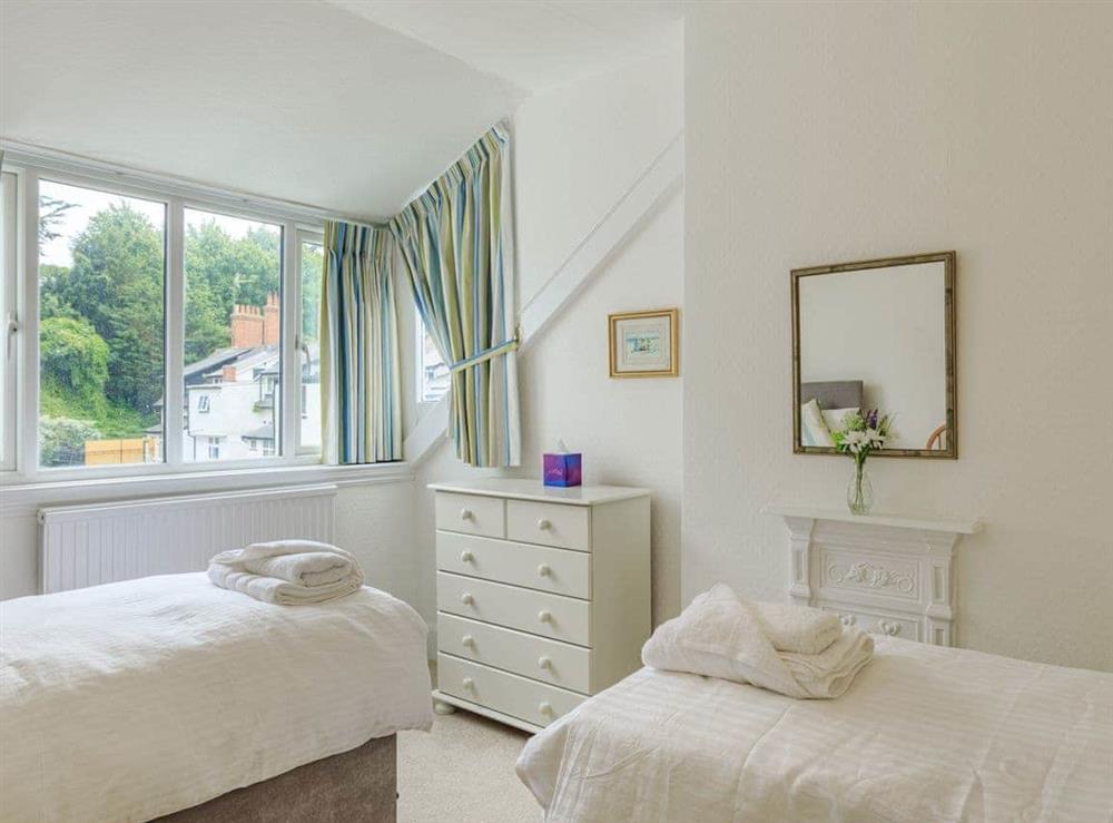 King or twin bedroom at Millbank in Sidmouth, Devon