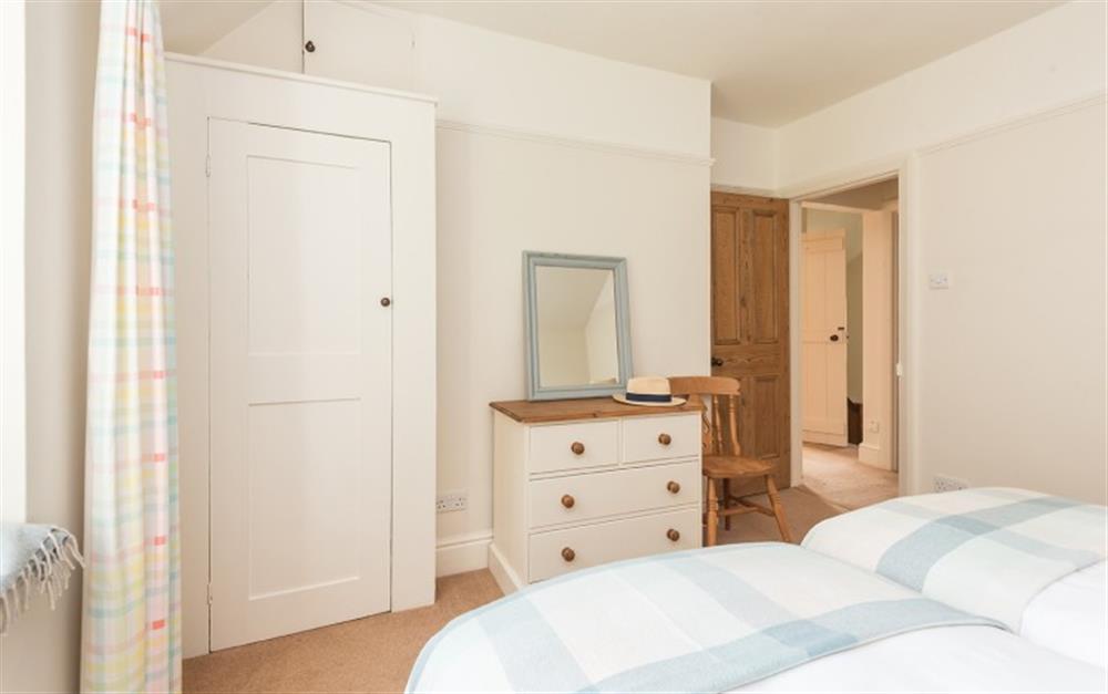 Another view of bedroom 2 at Millbay Cottage in East Portlemouth