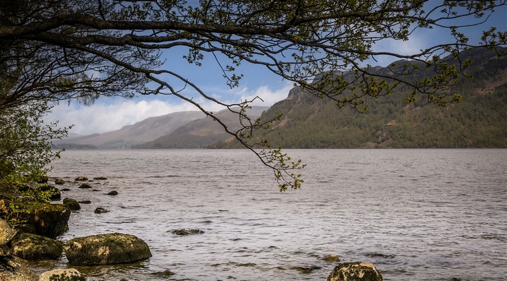 Looking across Derwentwater, which is a 10-minute drive from Millbeck Towers, Cumbria at Millbeck Towers in Keswick, Cumbria