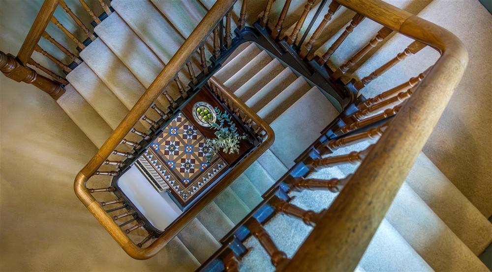 Looking down at Millbeck Towers in Keswick, Cumbria