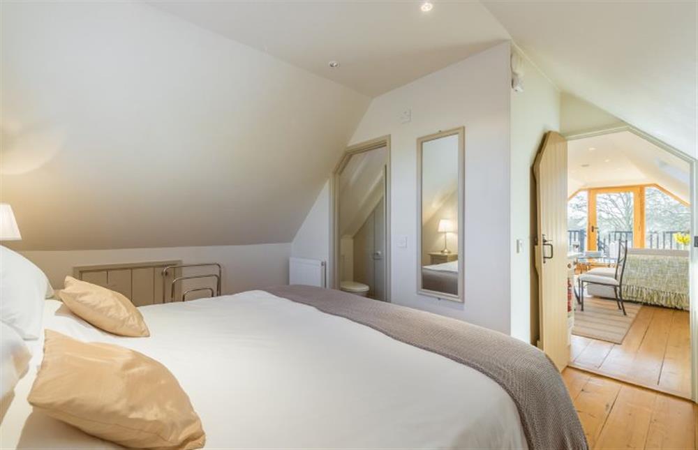 First floor: The bedroom at Millers Loft, Erpingham near Norwich