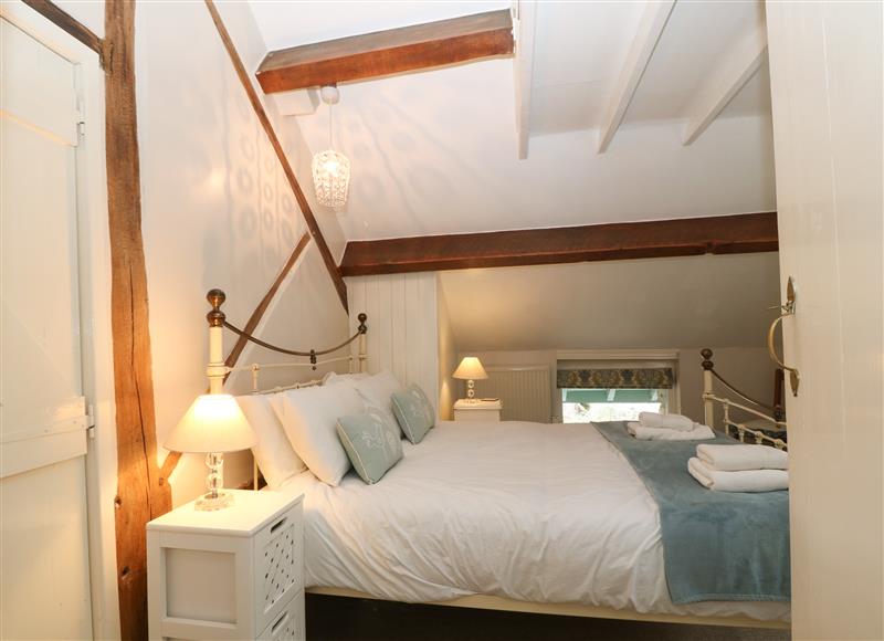 One of the bedrooms at Millers Loft, Llanrwst