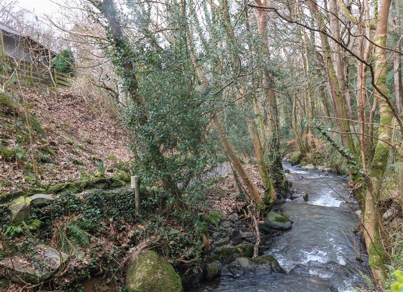 The setting around Millers Loft at Millers Loft, Llanrwst