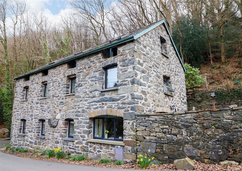 Outside at Millers Loft, Maenan near Llanrwst