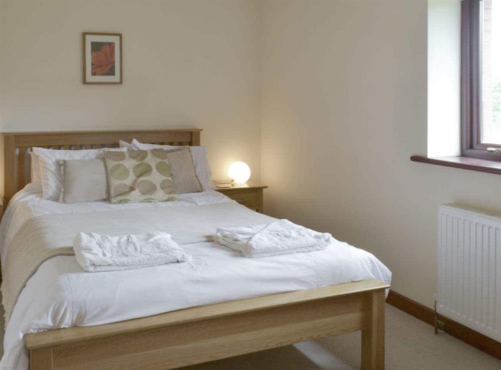 Comfortable double bedroom at Millers Rest in Poundstock, Bude, Cornwall