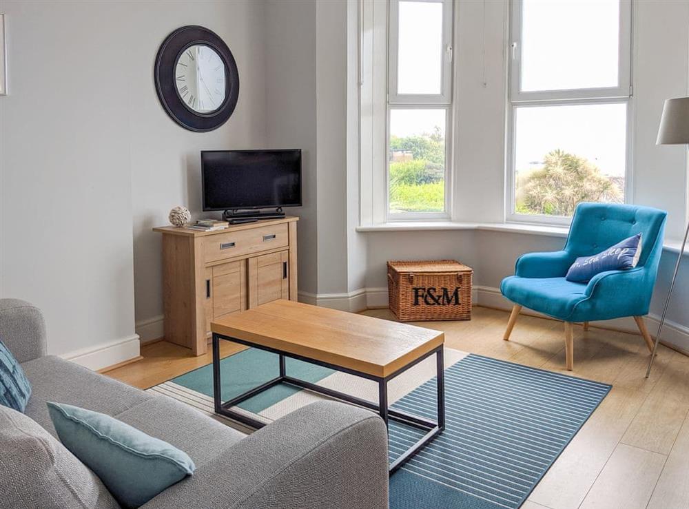 Light and airy living area at Millers Rock in Ventnor, Isle of Wight