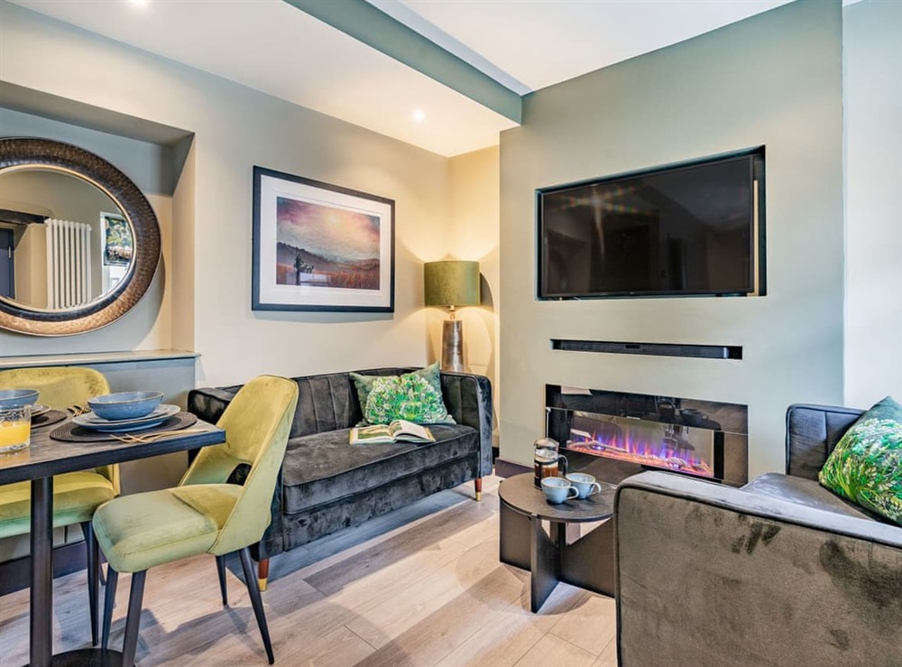 Living area at Millgate Fosse Cottage in Richmond, North Yorkshire