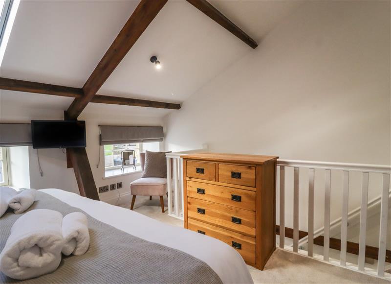 One of the 2 bedrooms at Millnook, Glasshouses near Pateley Bridge