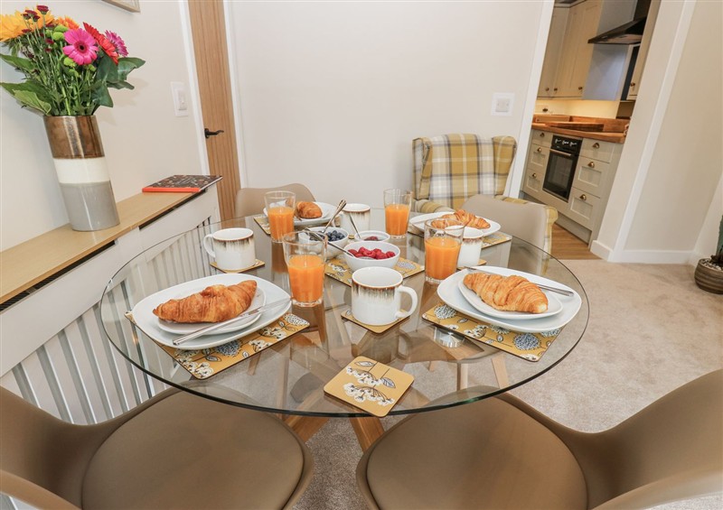 This is the dining room at Millside View, Farnhill near Kildwick