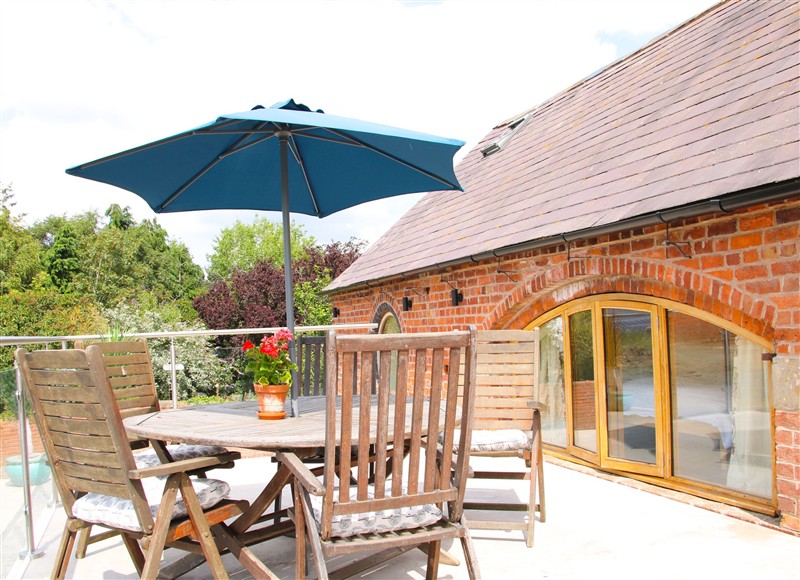Enjoy a glass of wine on the patio