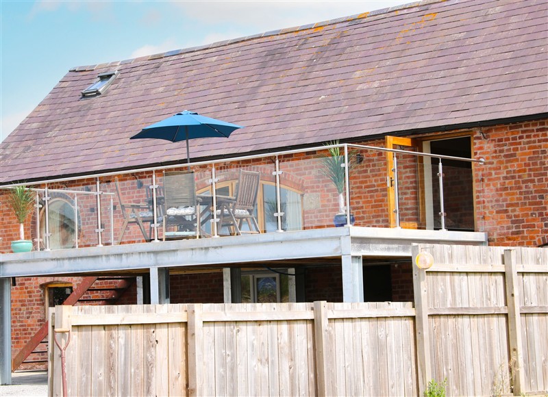 This is the setting of Millstone Cottages - Breidden View